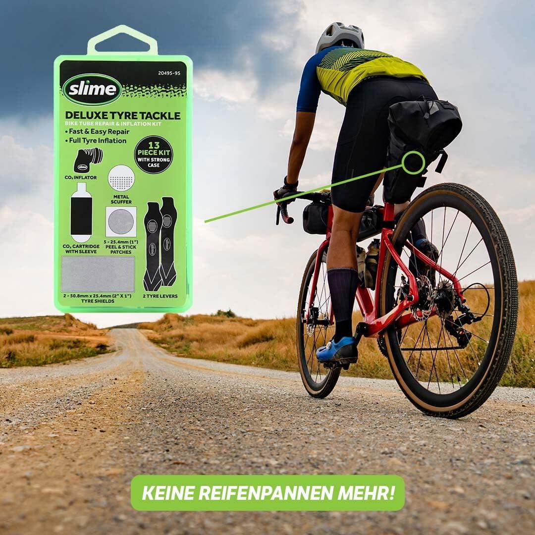 20495-95 Kit de Réparation de Crevaison Vélo, Set Deluxe pour Réparation de 2/6