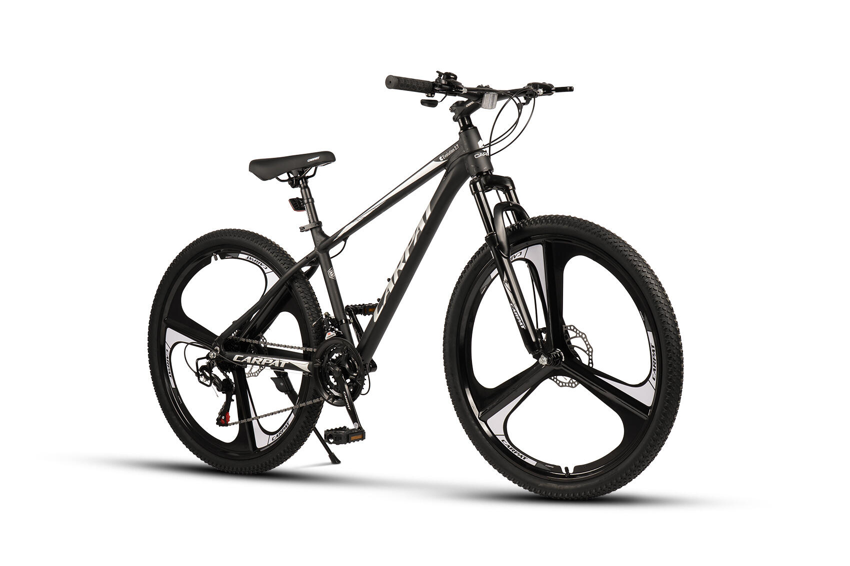 Bicicleta MTB semi-rigida Evolution 21v Negru/Gri