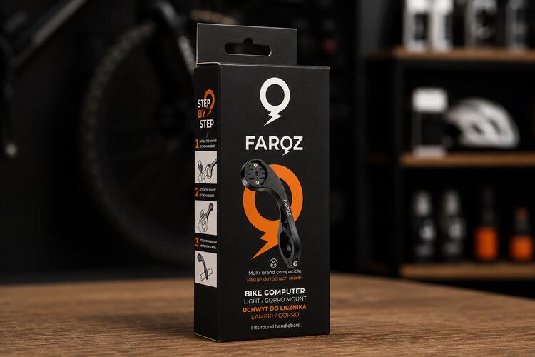 Suporte de computador de bicicleta e de lâmpada FAROZ 3/3