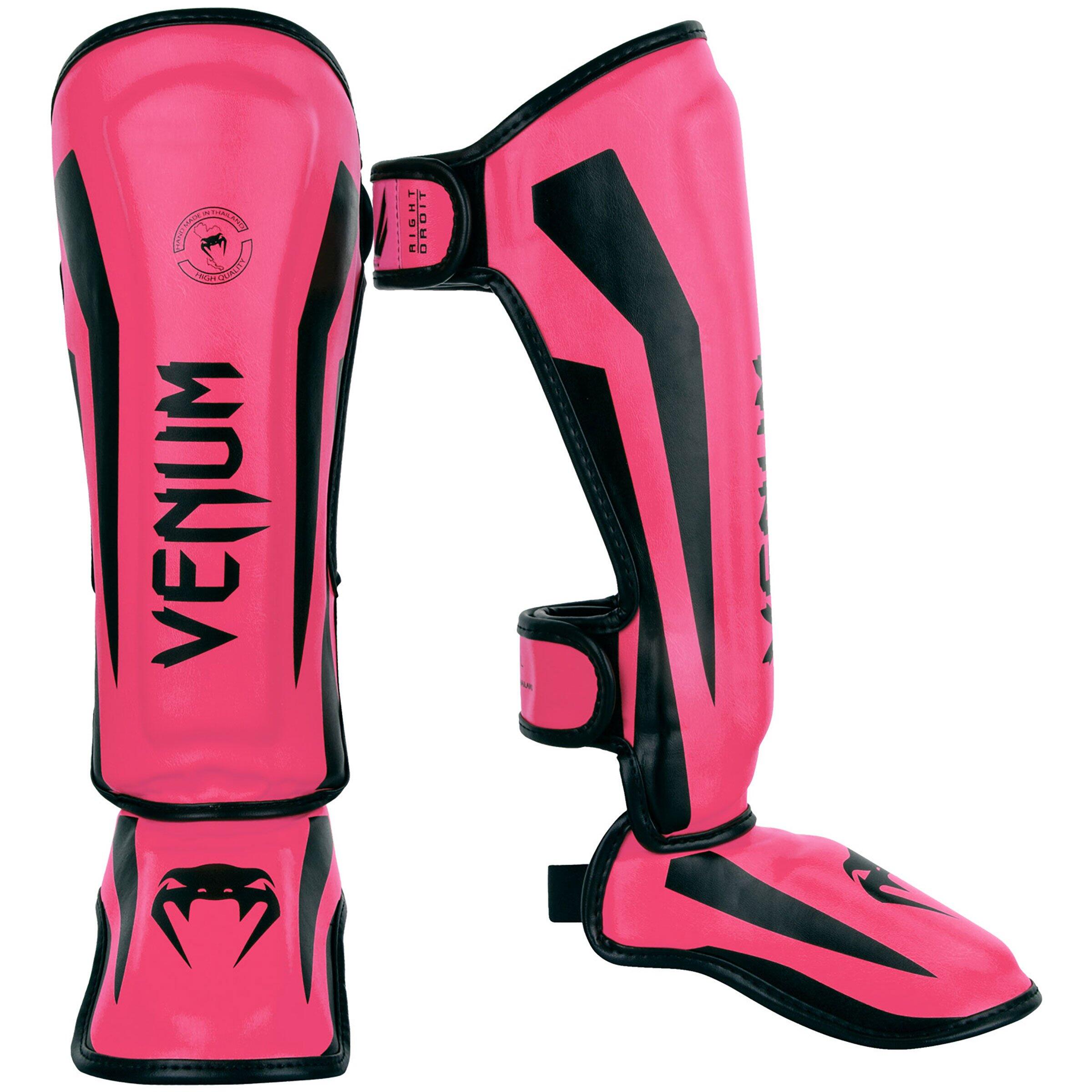 Protège-Tibias Elite Enfants - Rose Fluo - L 1/3