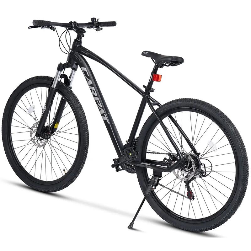 Bicicletă MTB semi-rigidă Invictus 21v Negru/Gri