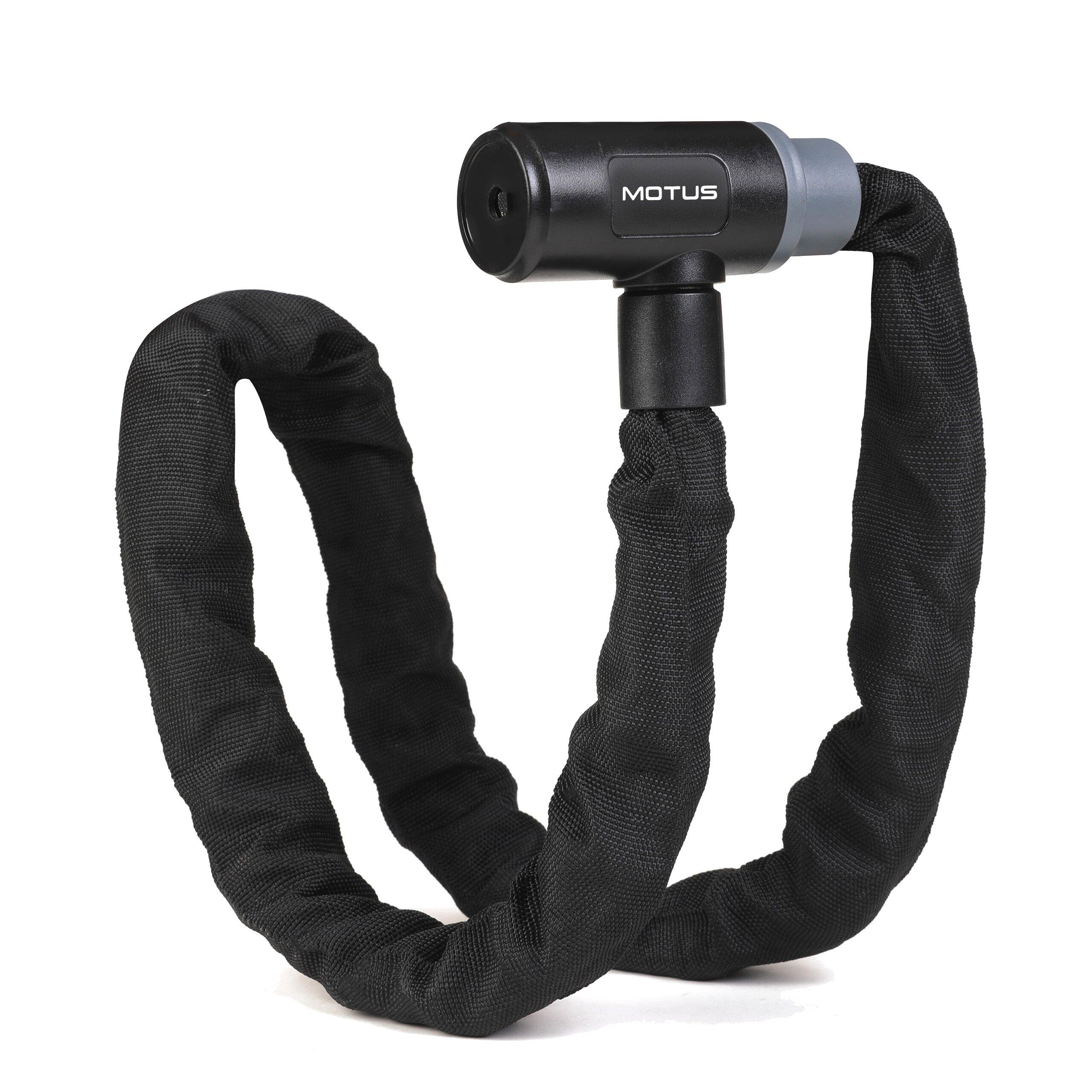 Łańcuch antykradzieżowy Motus Chain Lock do roweru i hulajnogi, 110 cm, czarny 2/5