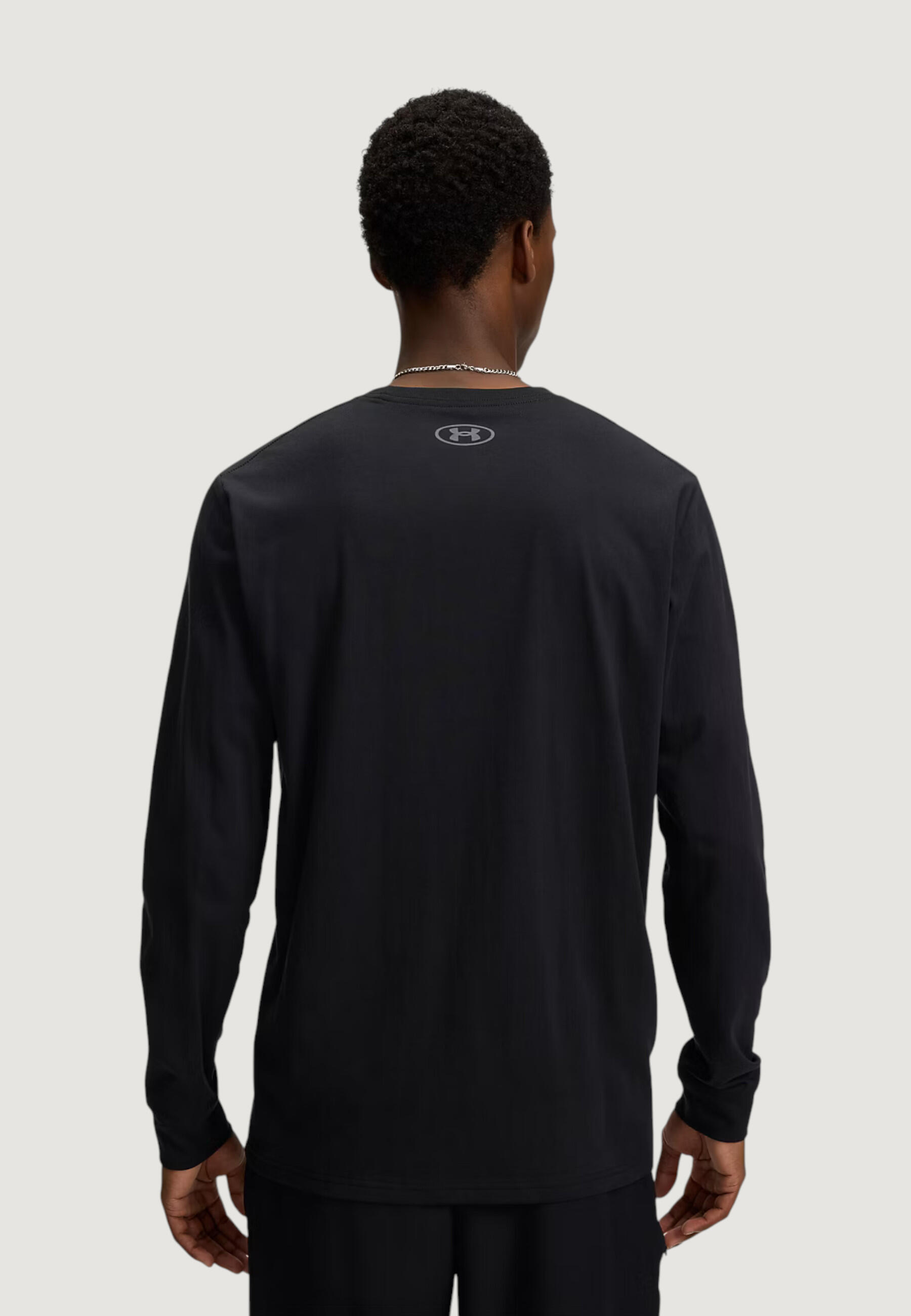 t-shirt manches longues UA SPORTSTYLE LEFT CHEST LS HOMME noir 2/5