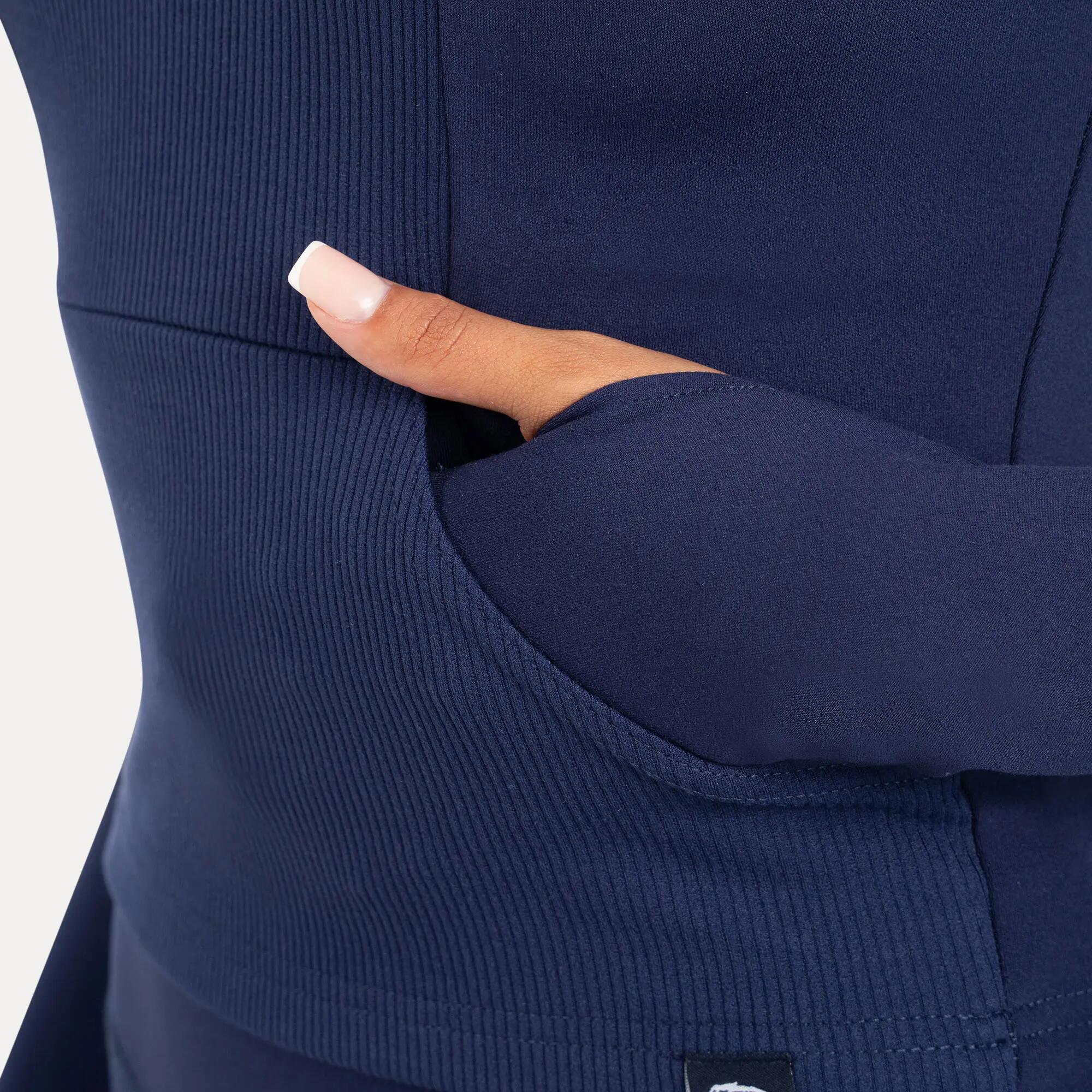 Damen Sweater Half Zip Naveya Dunkelblau 6/6