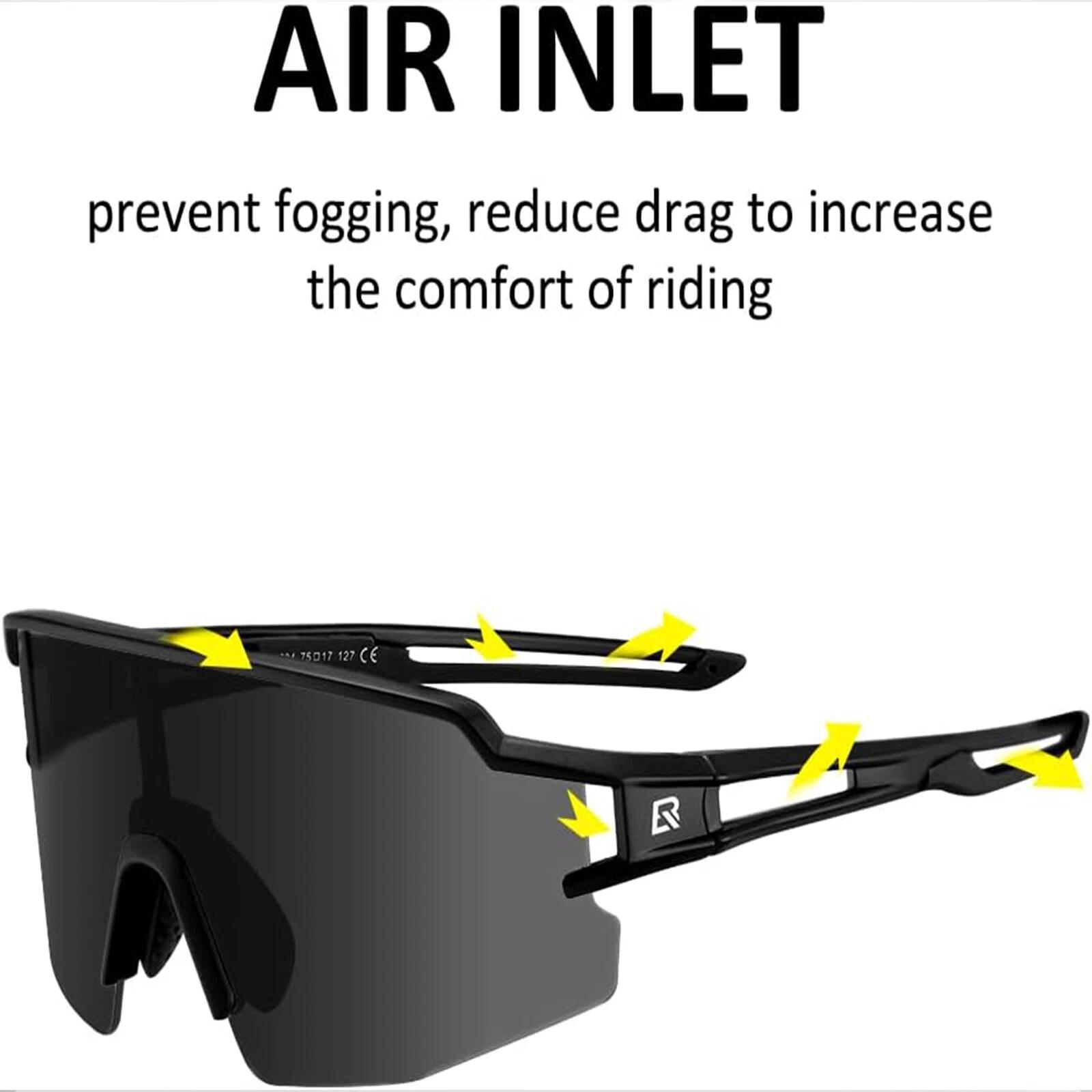 ROCKBROS Polarisierende Sportbrille UV400 4/7