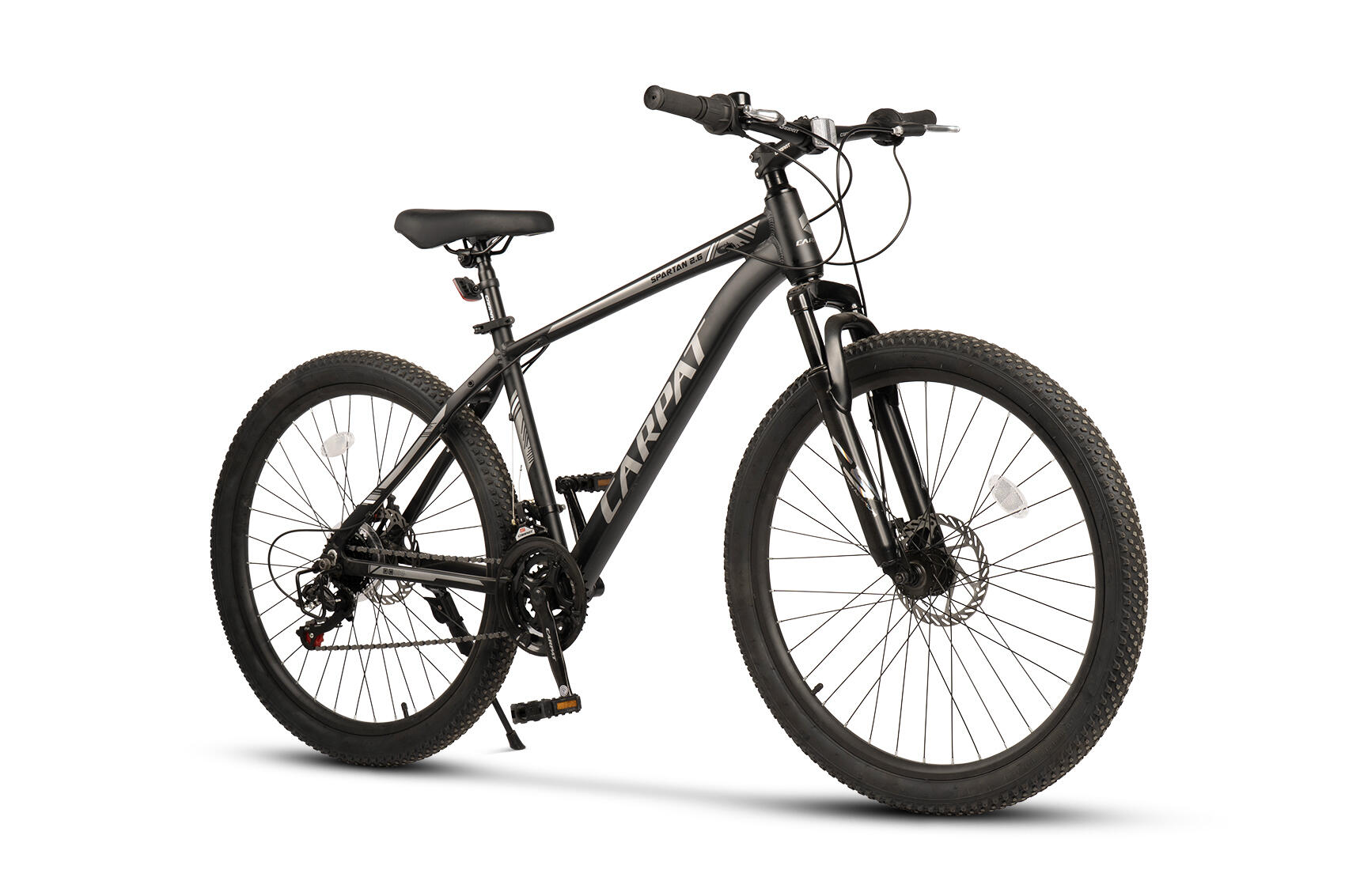 Bicicletă MTB semi-rigidă Spartan 21v Negru/Gri