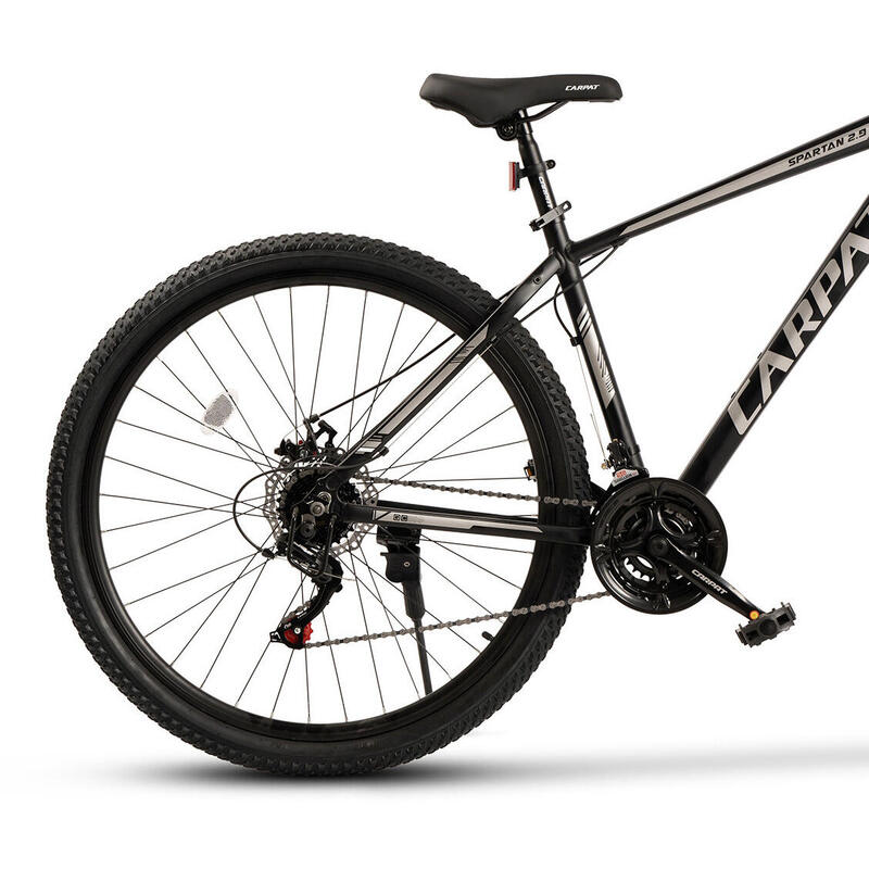 Bicicletă MTB semi-rigidă Spartan 21v Negru/Gri