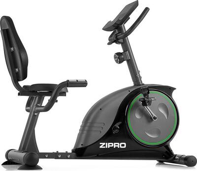 Cyclette magnetica Zipro Easy recumbent 8 livelli di resistenza cardio