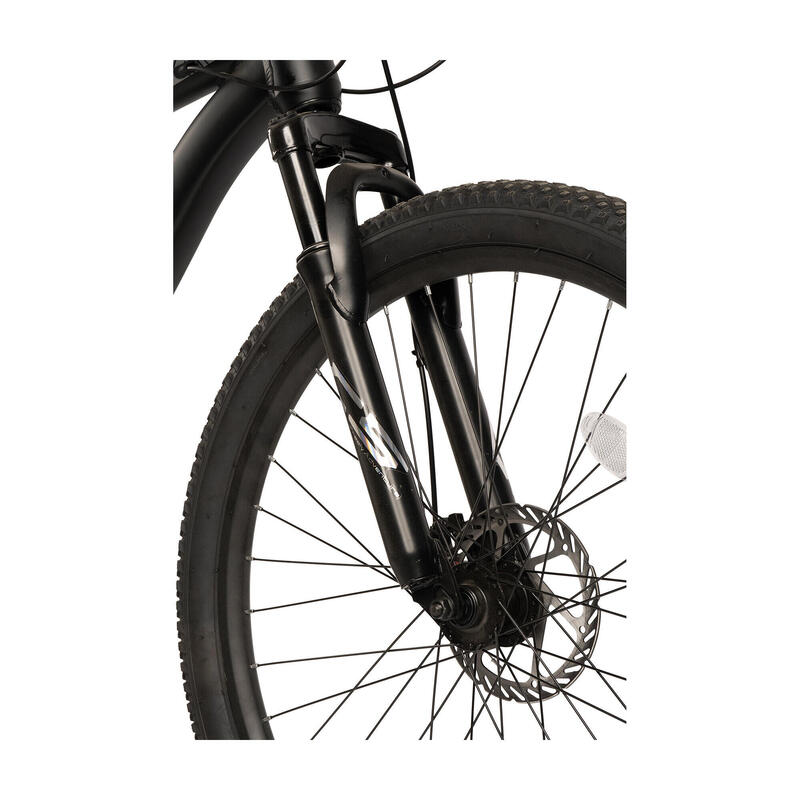 Bicicletă de Munte Spartan Hardtail MTB 21v, Negru/Gri