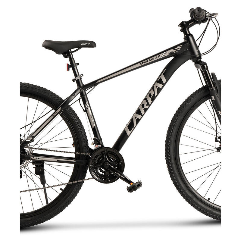 Bicicletă MTB semi-rigidă Spartan 21v Negru/Gri