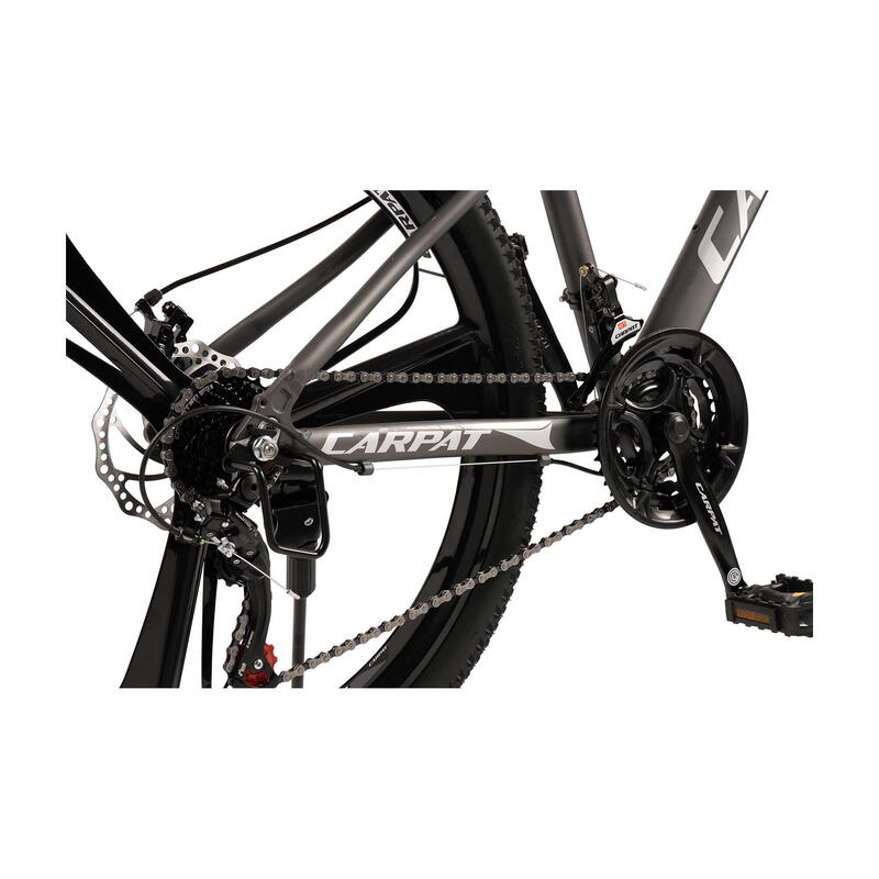 Bicicletă MTB semi-rigidă Evolution 21v Gri/Argintiu