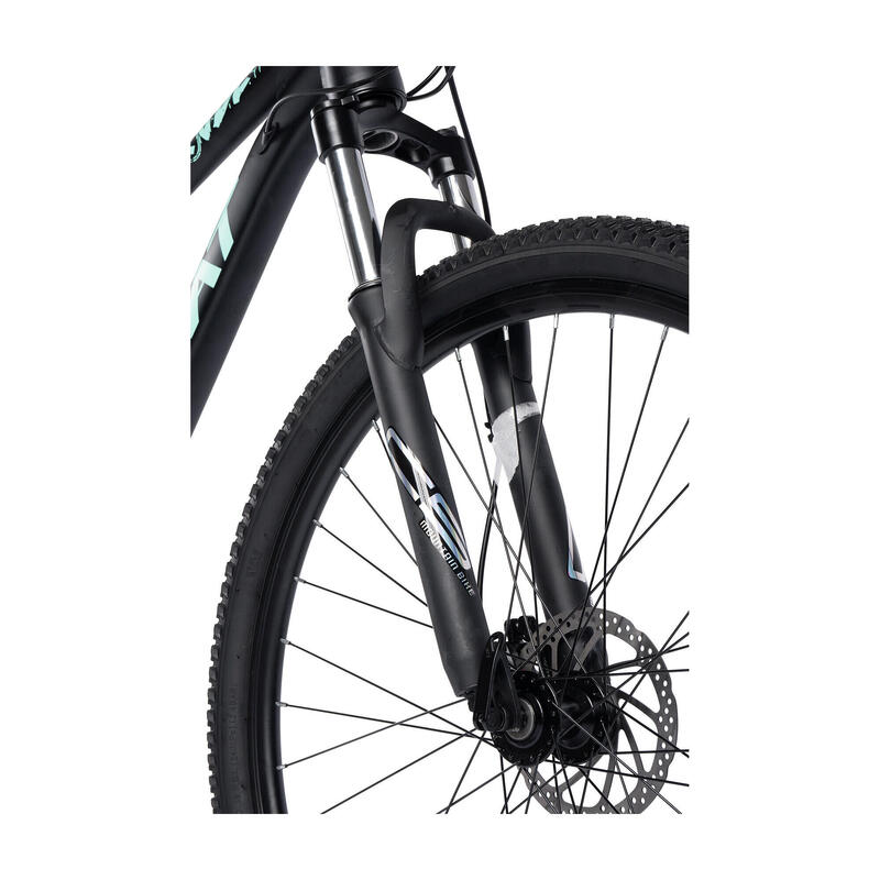 Bicicletă MTB semi-rigidă Life 21v Negru/Turcoaz