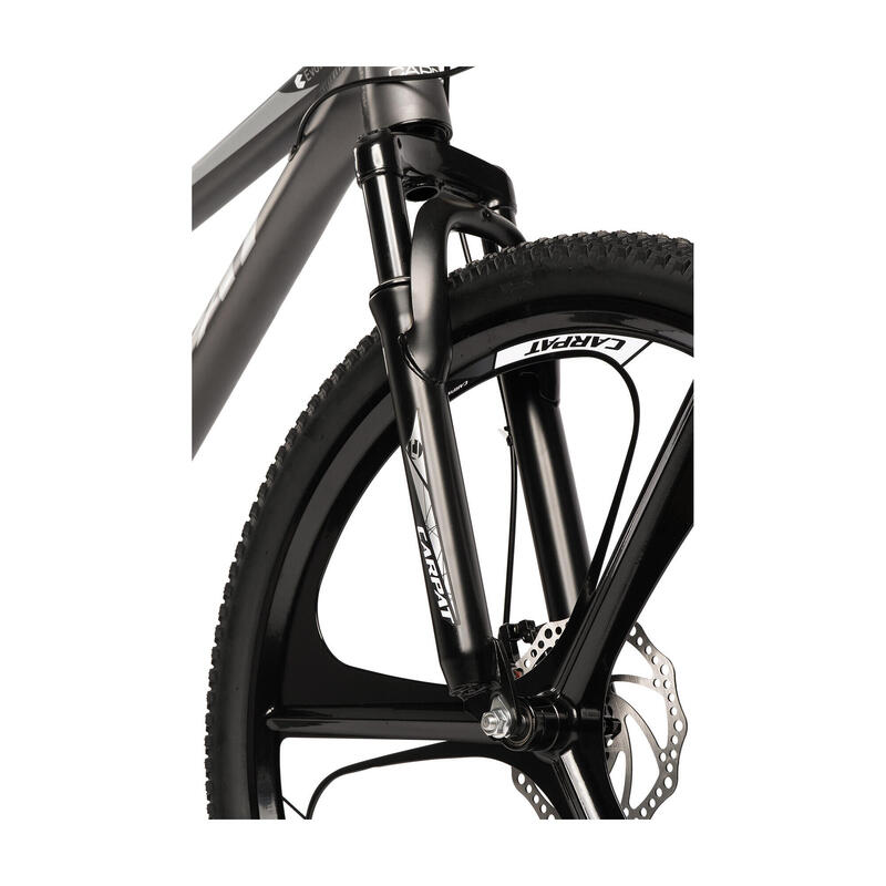 Bicicletă MTB semi-rigidă Evolution 21v Gri/Argintiu