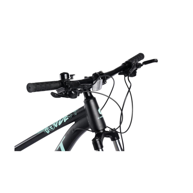Bicicletă MTB semi-rigidă Life 21v Negru/Turcoaz