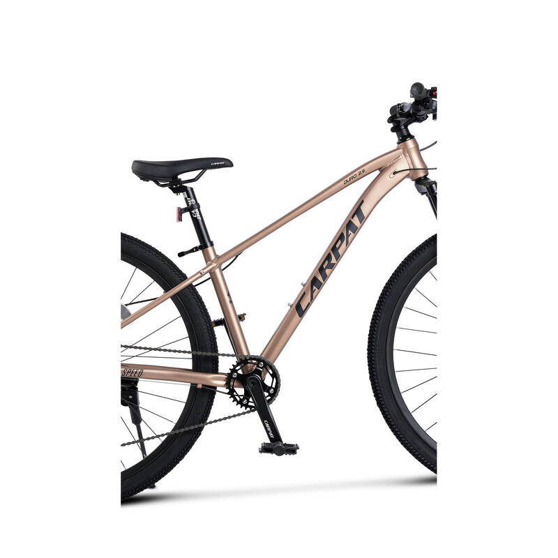 Bicicletă MTB semi-rigidă Duro 9v Maro/Negru