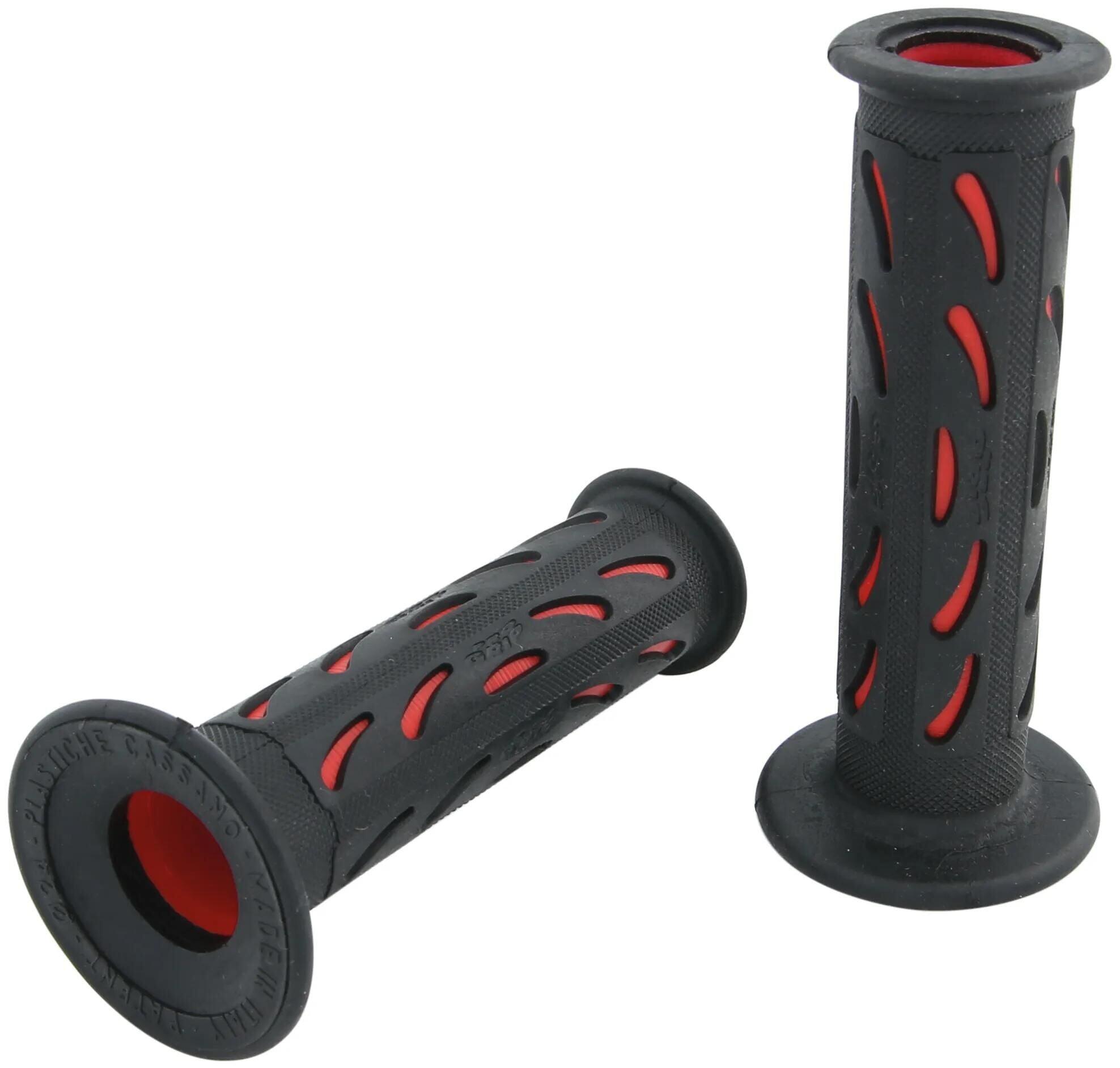 Chwyty kierownicy Progrip 724 Road 122 mm czarno-czerwone