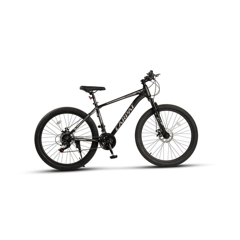 Bicicletă de Munte Spartan Hardtail MTB 21v, Negru/Gri