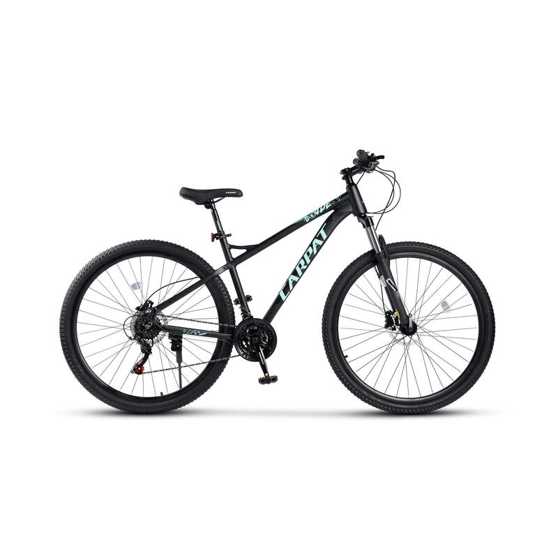 Bicicletă MTB semi-rigidă Life 21v Negru/Turcoaz