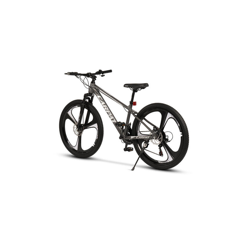Bicicletă MTB semi-rigidă Evolution 21v Gri/Argintiu