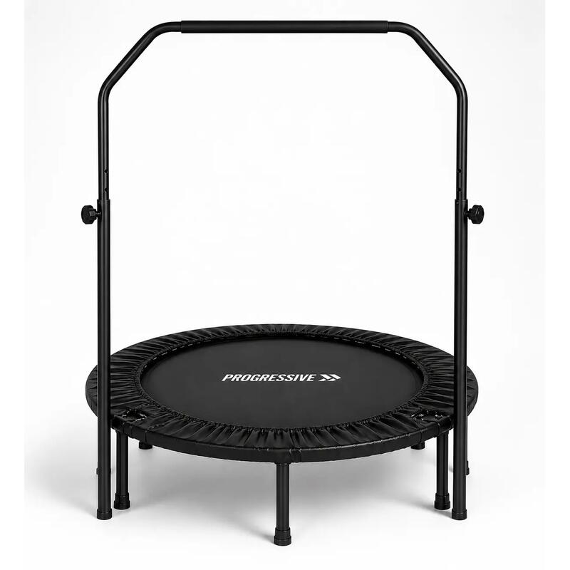 Trambulina Fitness Progressive pliabila cu maner ajustabil