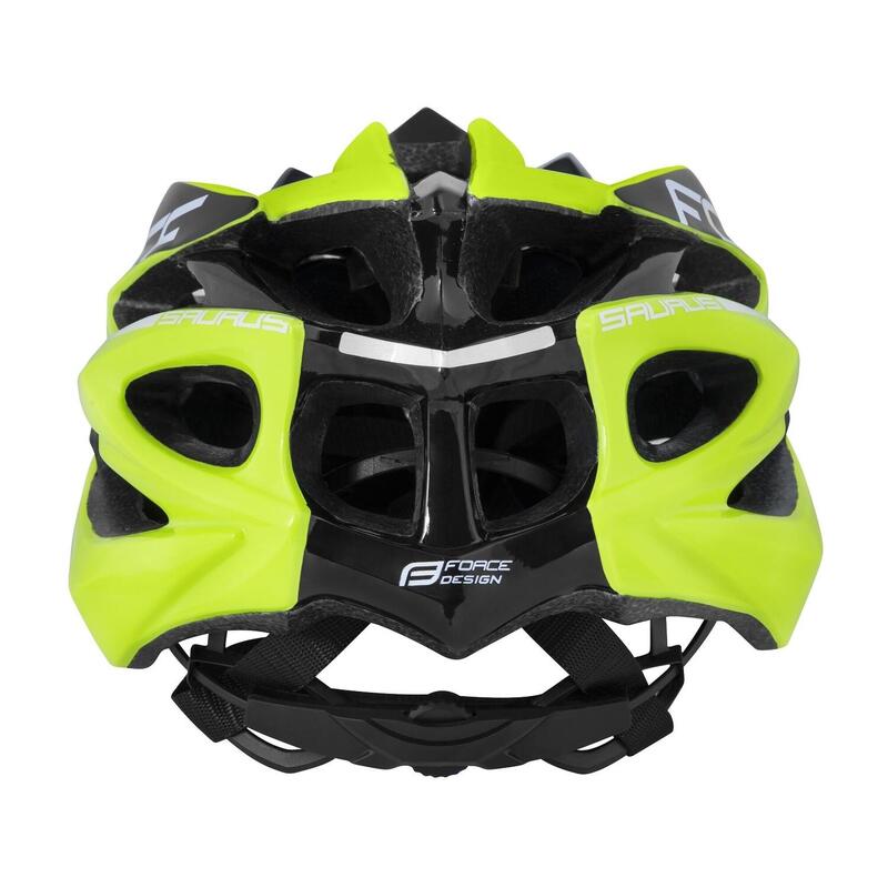 Casca Force Saurus Galben Fluo/Negru M-L