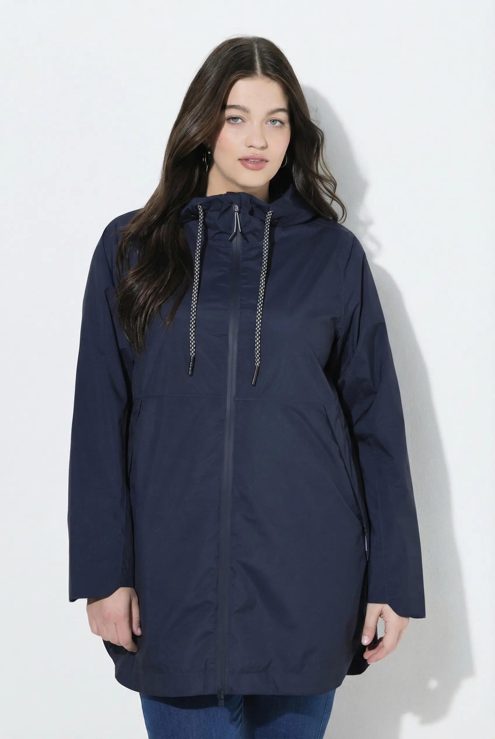 Femme Veste technique HYPRAR à capuche matière imperméable et légère 1/7