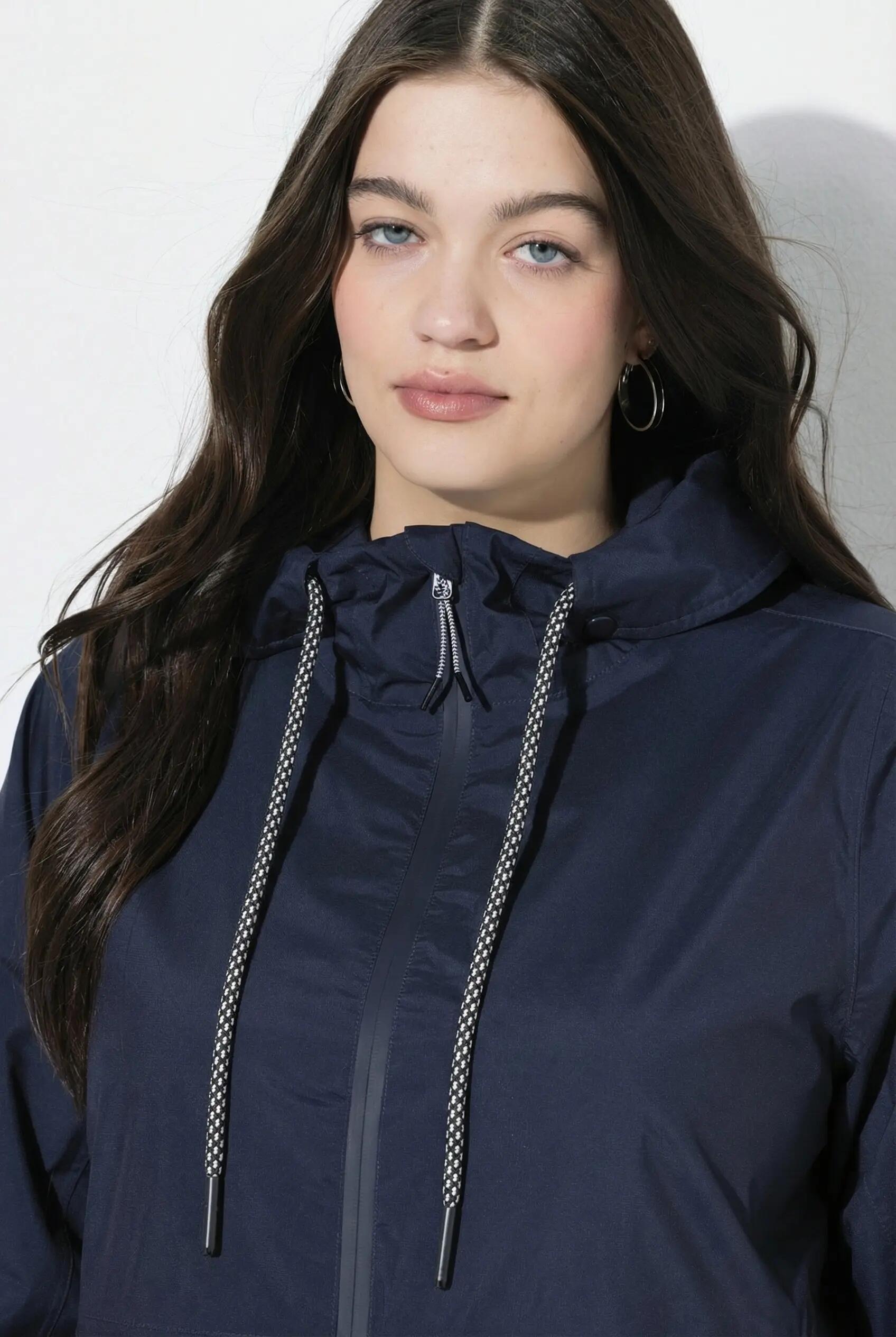 Femme Veste technique HYPRAR à capuche matière imperméable et légère 4/7
