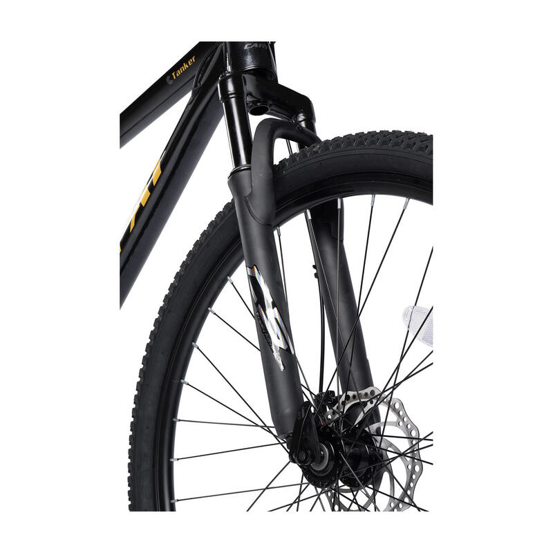 Bicicletă MTB semi-rigidă Tanker 21v Negru/Galben