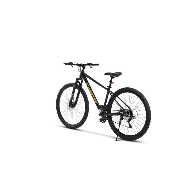 Bicicletă MTB semi-rigidă Tanker 21v Negru/Galben