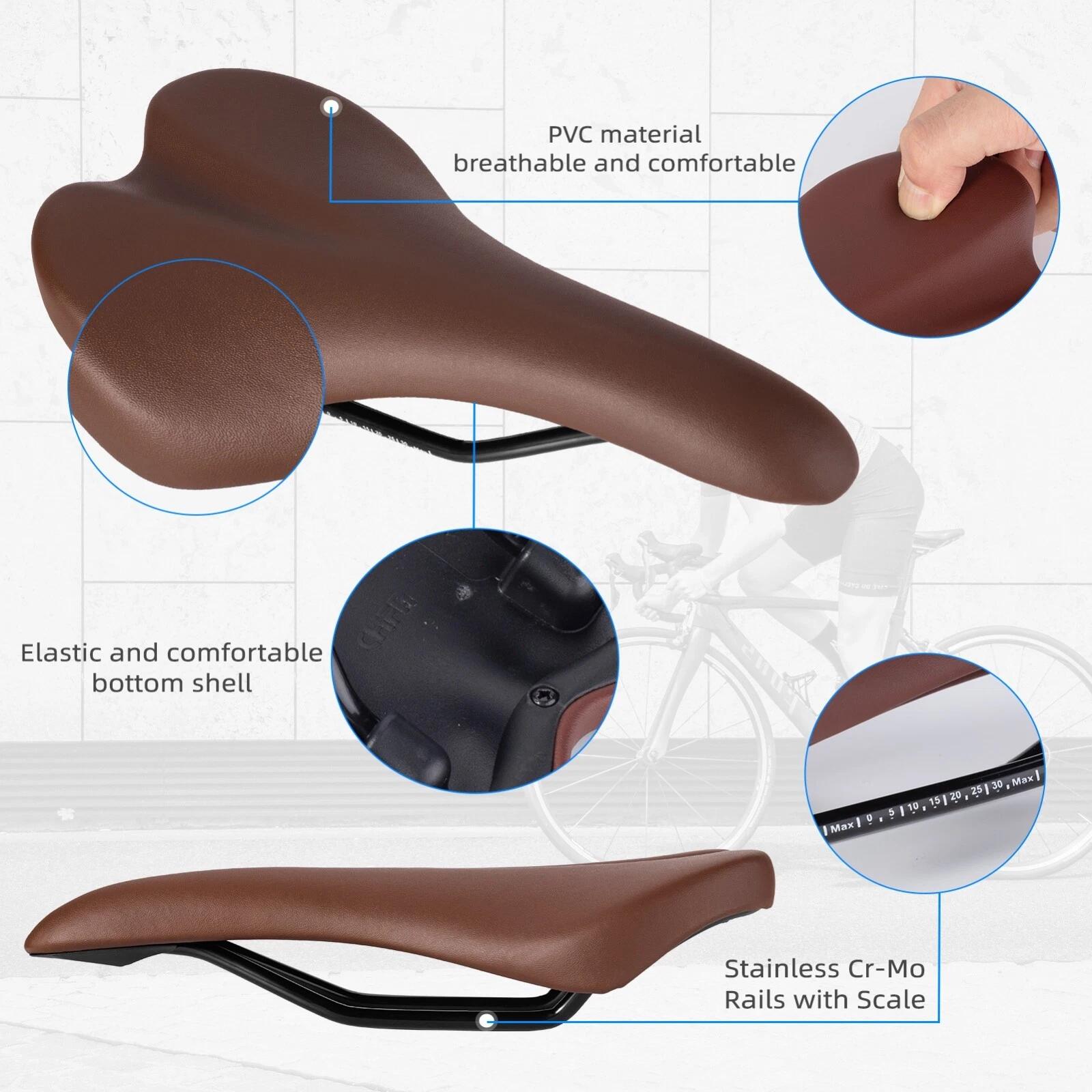 ROCKBROS Bequemer Fahrradsitz stabil und flexibel 3/6