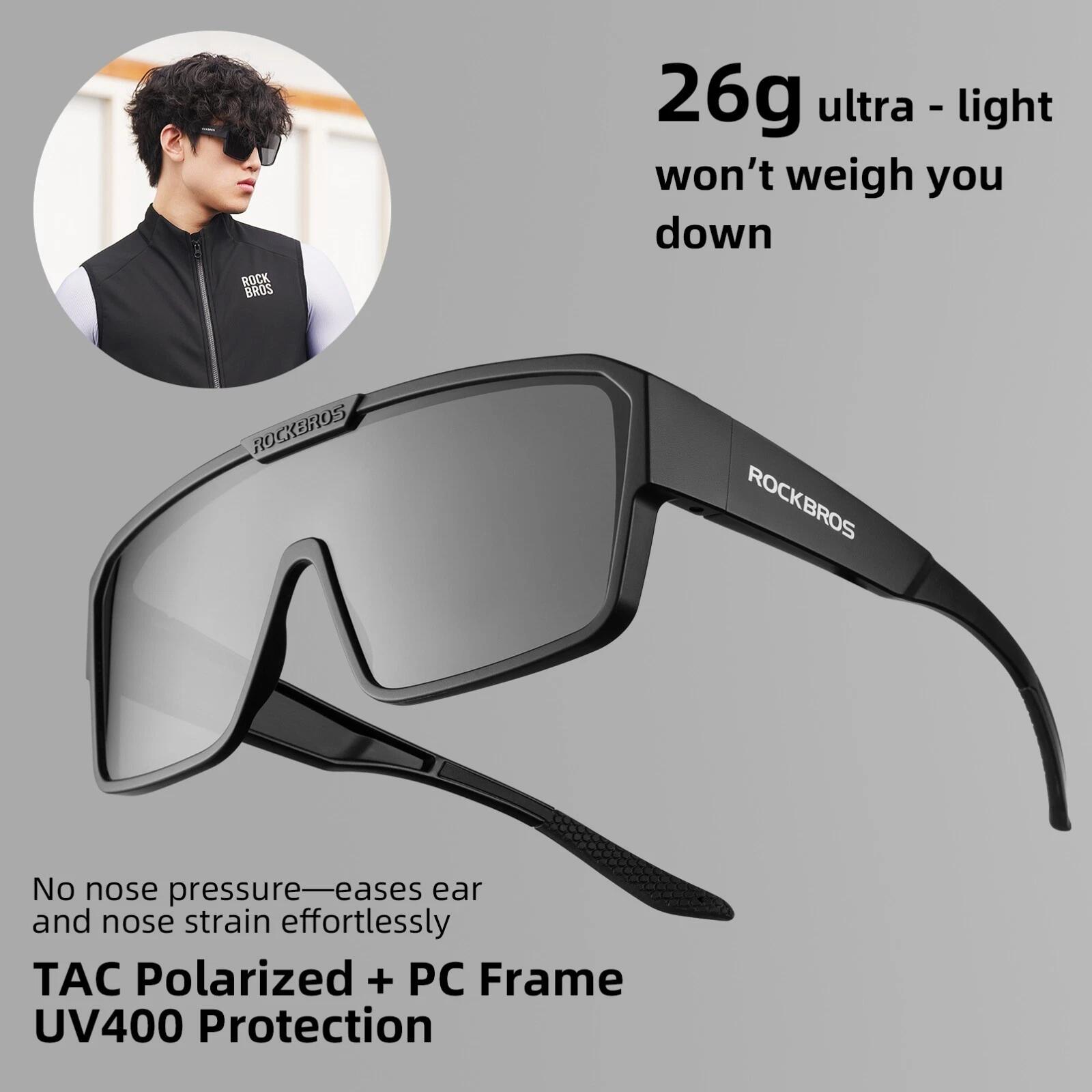 ROCKBROS Polarisierte Sport Überbrille UV400 6/8