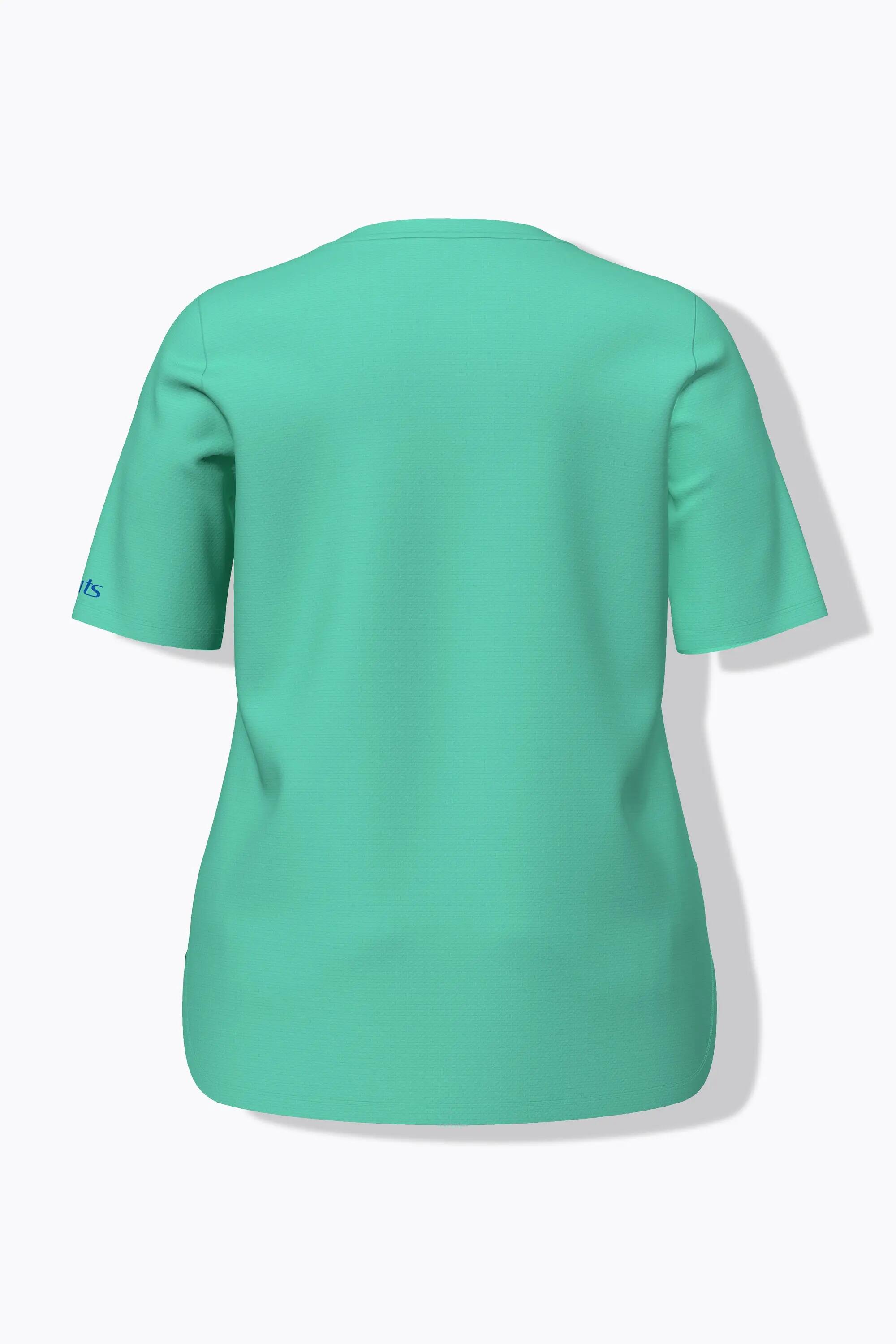 Femme T-shirt technique col en V manches courtes recyclé 13/13