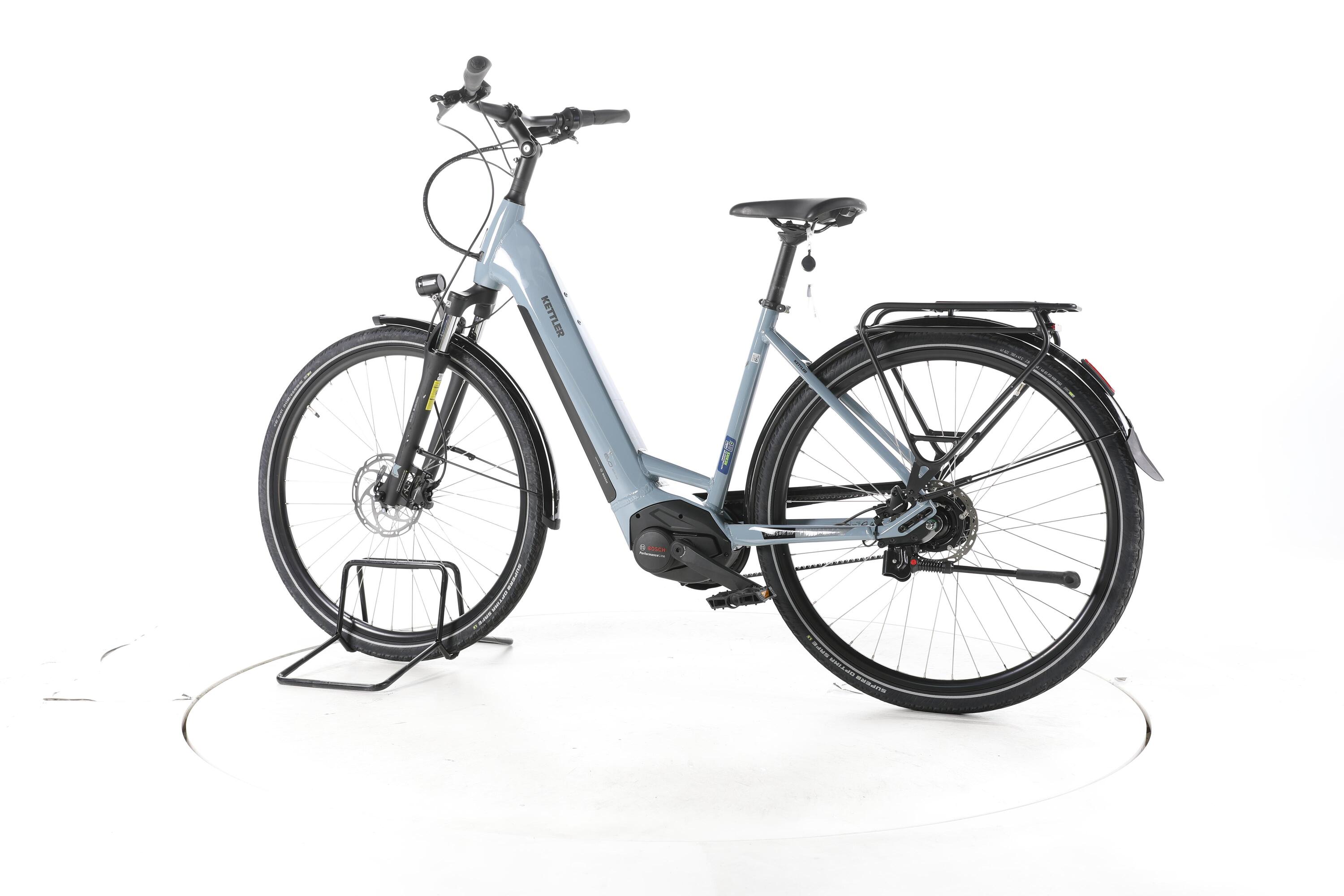 Tweedehands - Kettler Traveller Gold 5+ RT City E-Bike Lage instap - Goed 7/7