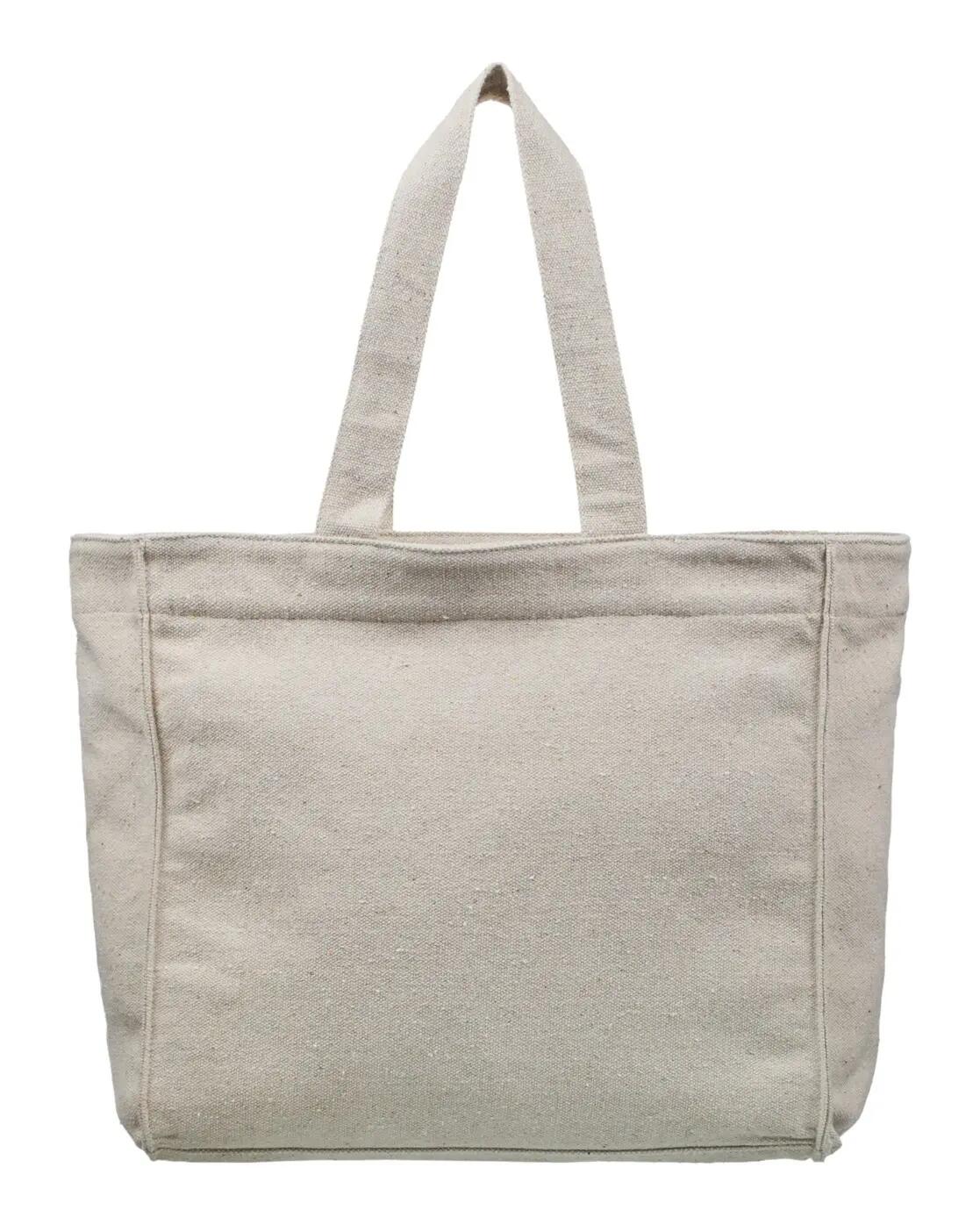 Torba typu tote dla Kobiety DRINK THE WAVE Beżowy 3/4