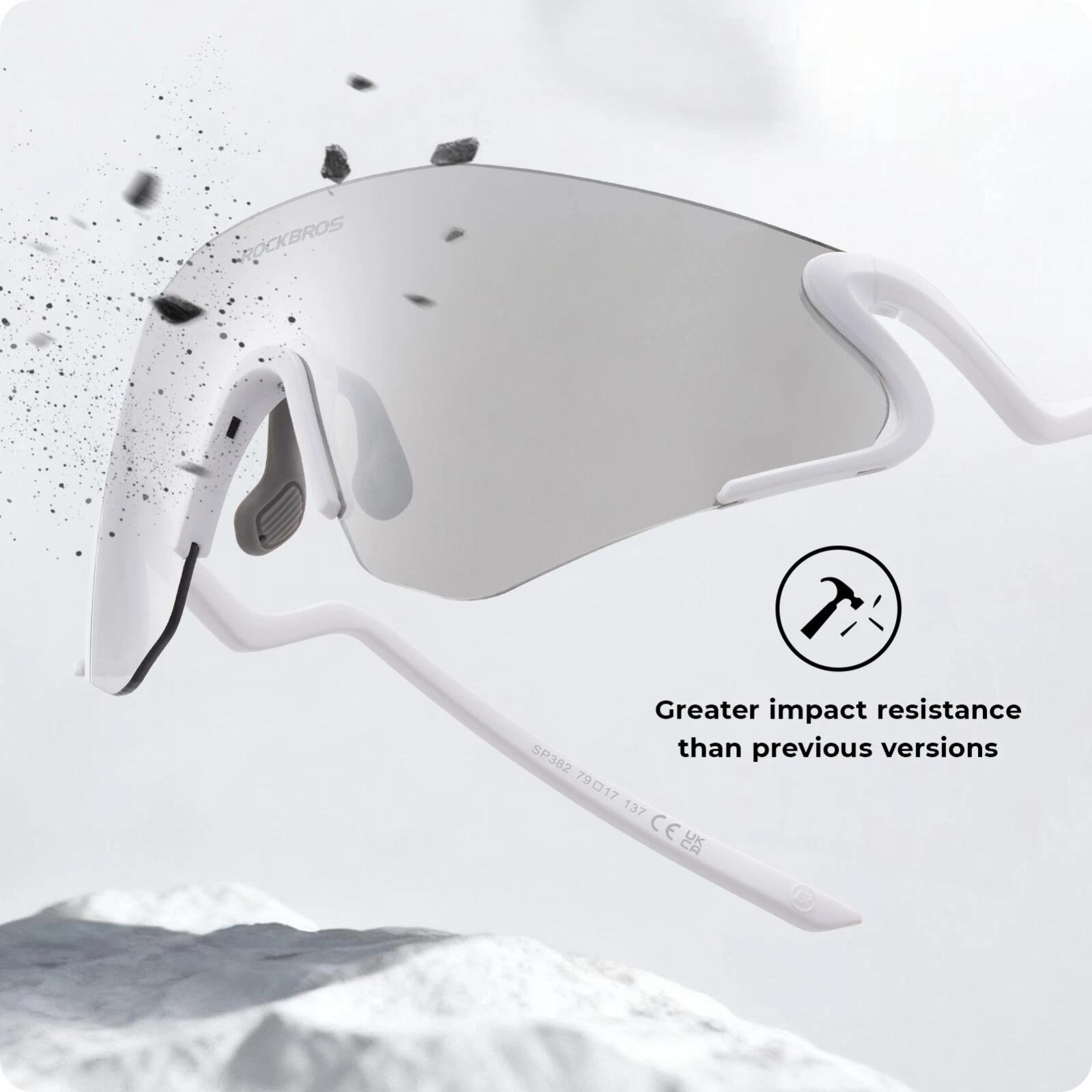 ROCKBROS Ultraleichte Photochromatische Sportbrille 6/8