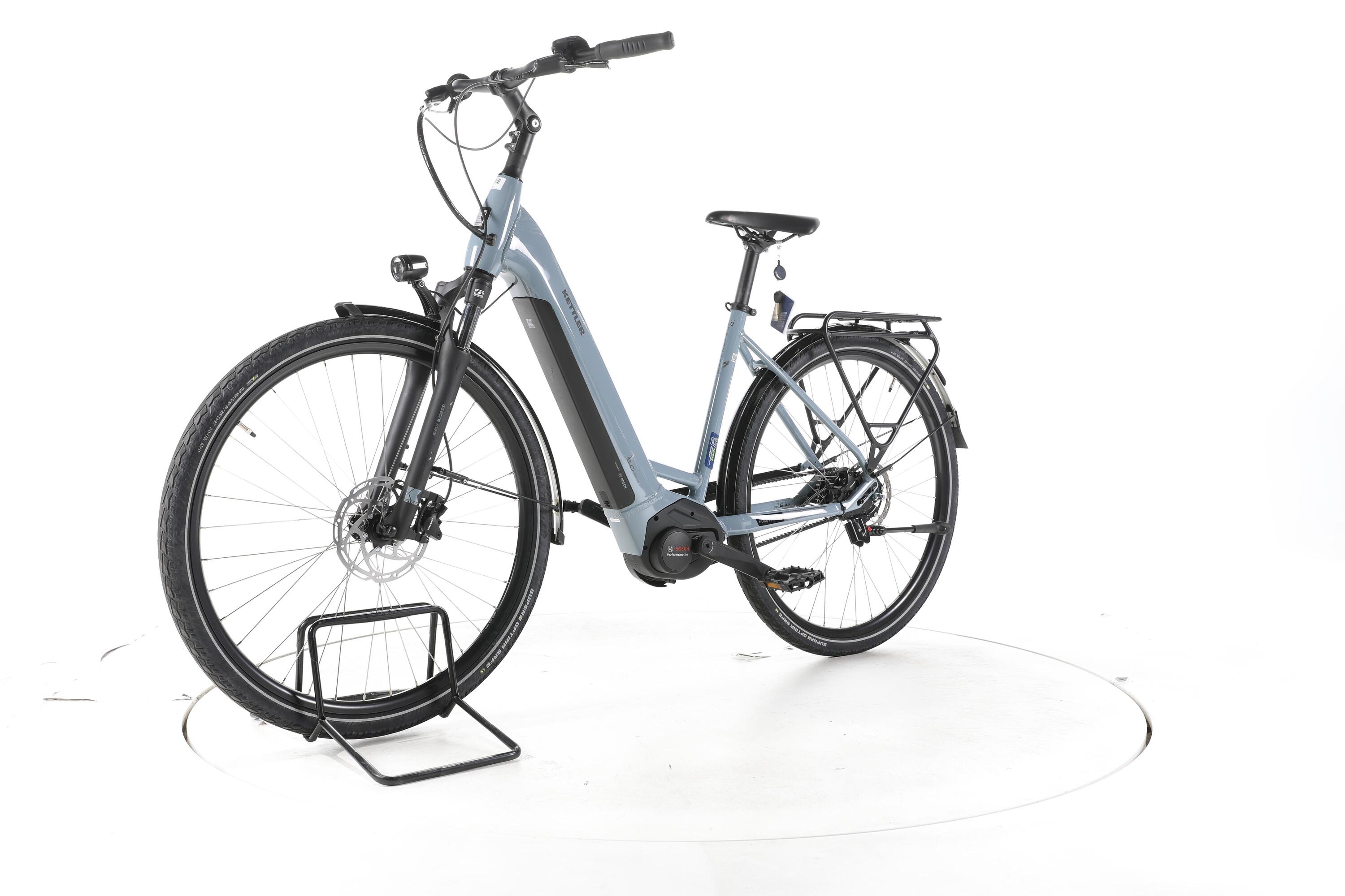 Tweedehands - Kettler Traveller Gold 5+ RT City E-Bike Lage instap - Goed 5/7