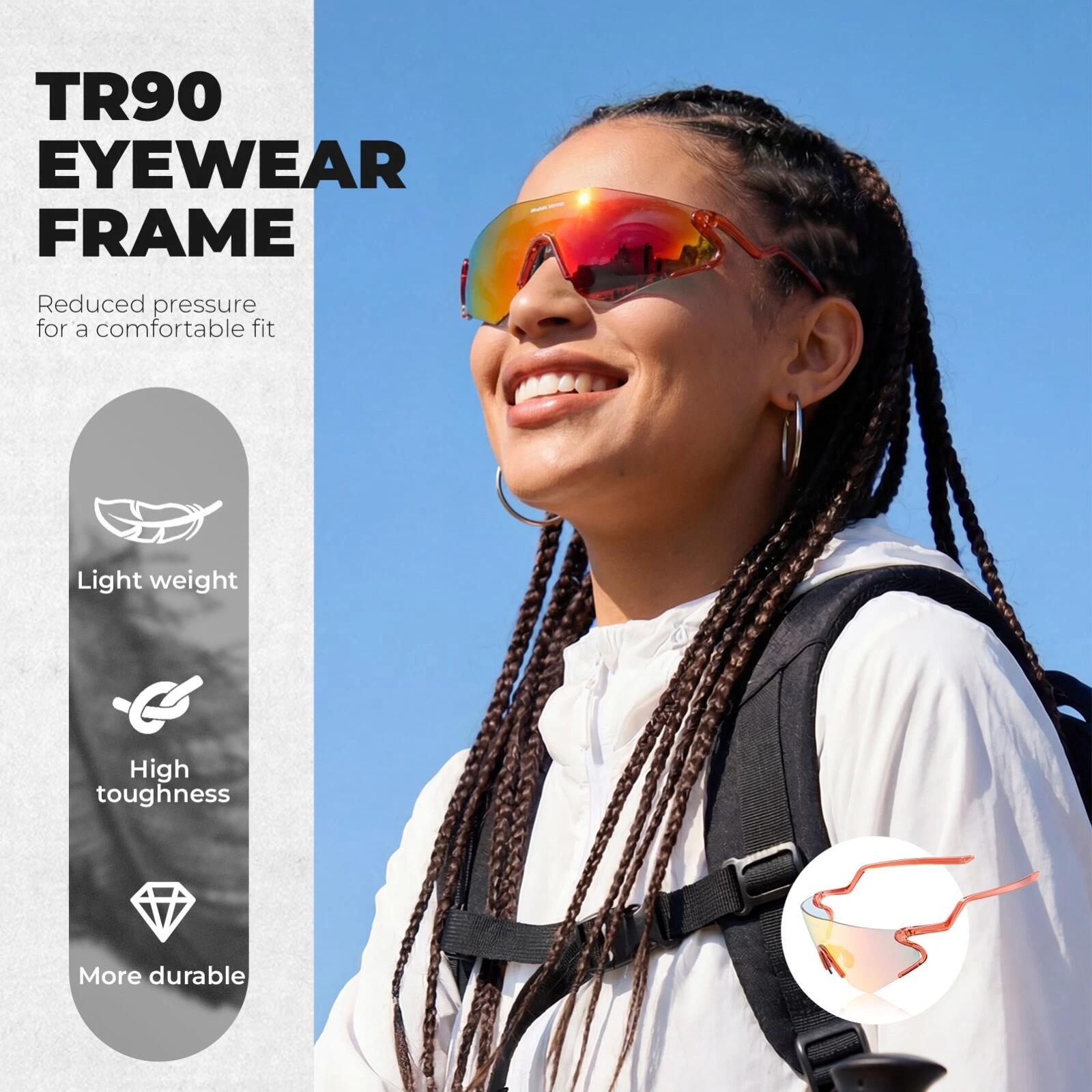 ROCKBROS Ultraleichte Photochromatische Sportbrille 3/8