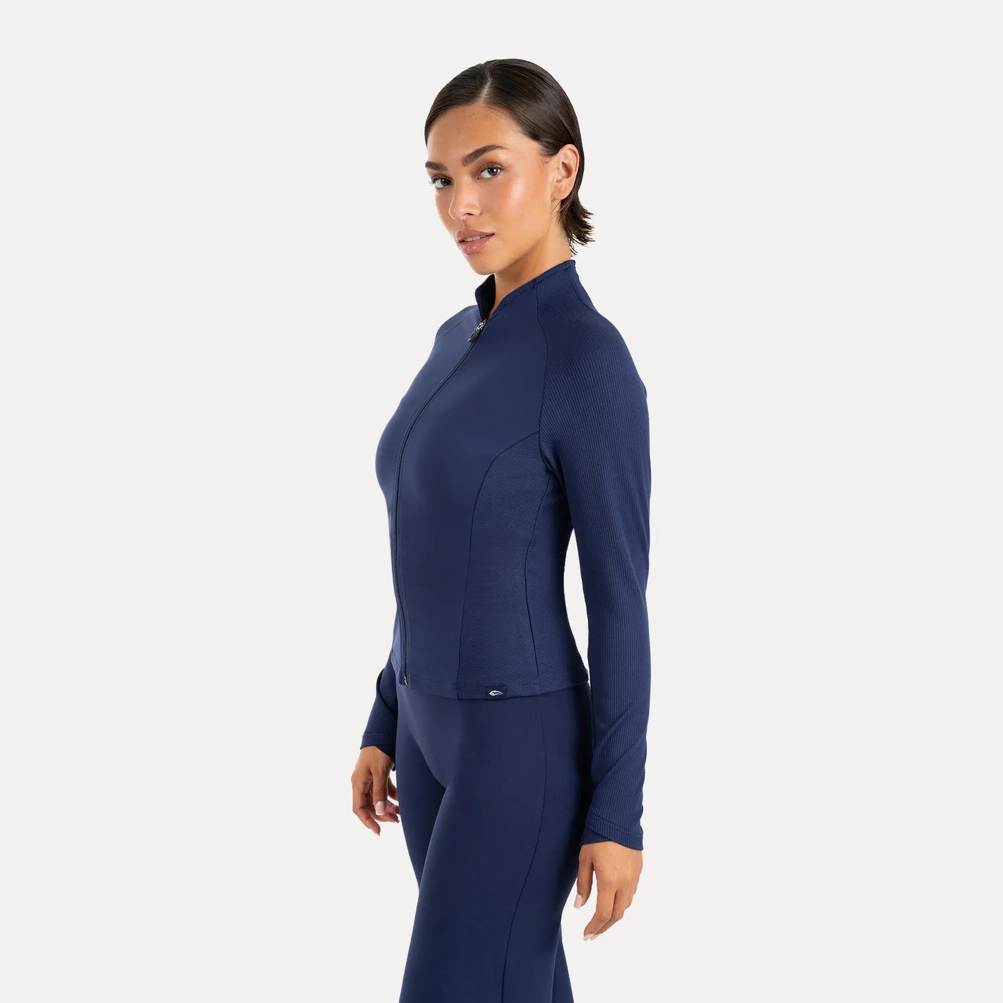 Damen Trainingsjacke Solvea Dunkelblau 2/6