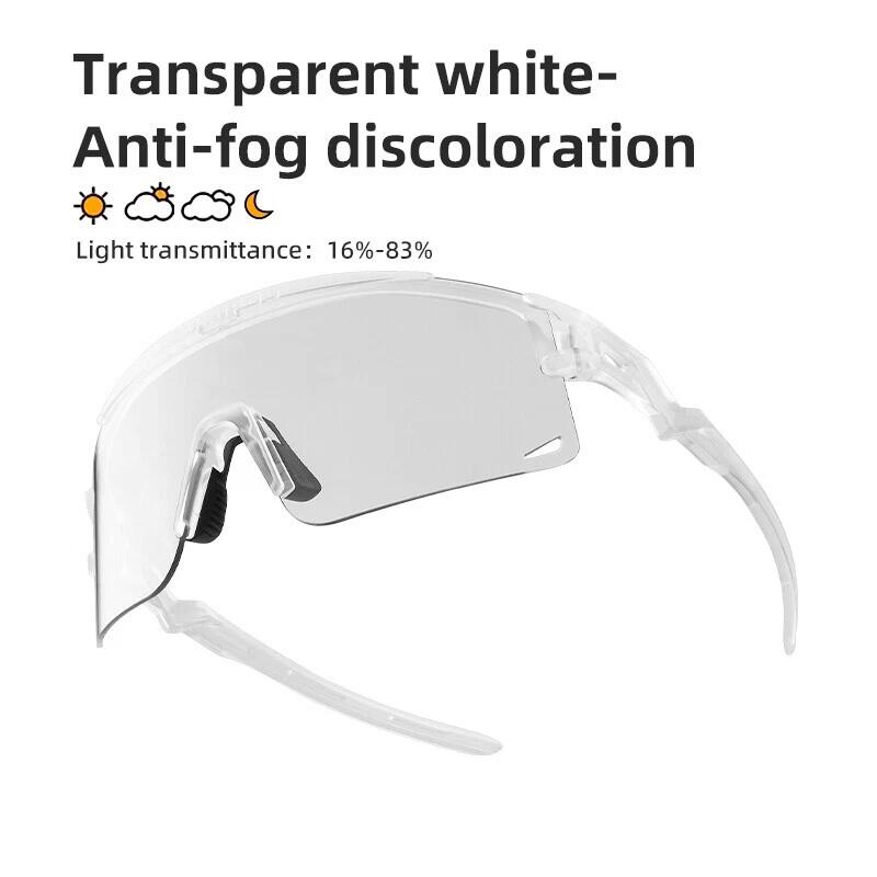 ROCKBROS Photochromic Fahrradbrille UV Schutz 2/7