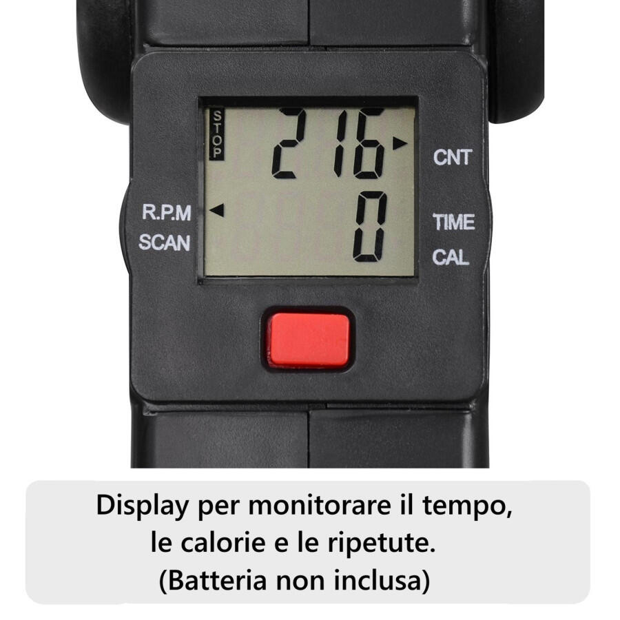 Yelloo - MB208 Bicicletta Cyclette esercizio gambe e braccia da seduto fitness 5/13