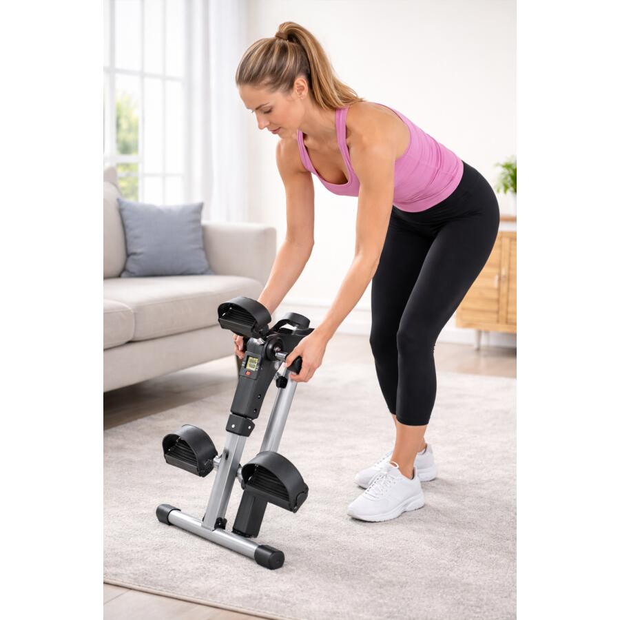 Yelloo - MB208 Bicicletta Cyclette esercizio gambe e braccia da seduto fitness 4/13