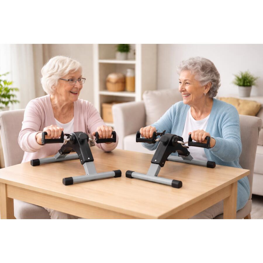 Yelloo - MB208 Bicicletta Cyclette esercizio gambe e braccia da seduto fitness 2/13