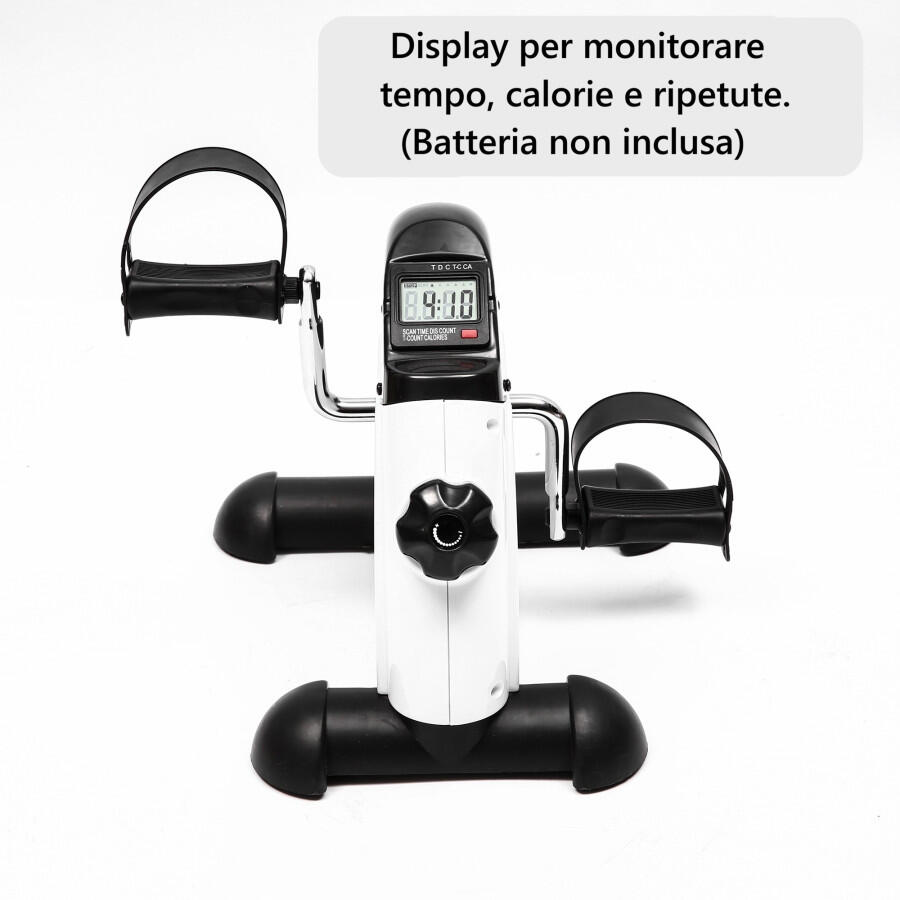 Yelloo - MB211 Bicicletta Cyclette esercizio gambe e braccia da seduto fitness 5/12