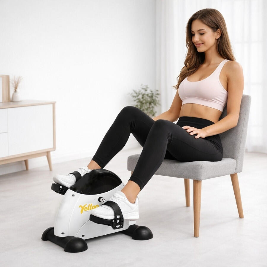 Yelloo - MB211 Bicicletta Cyclette esercizio gambe e braccia da seduto fitness 11/12