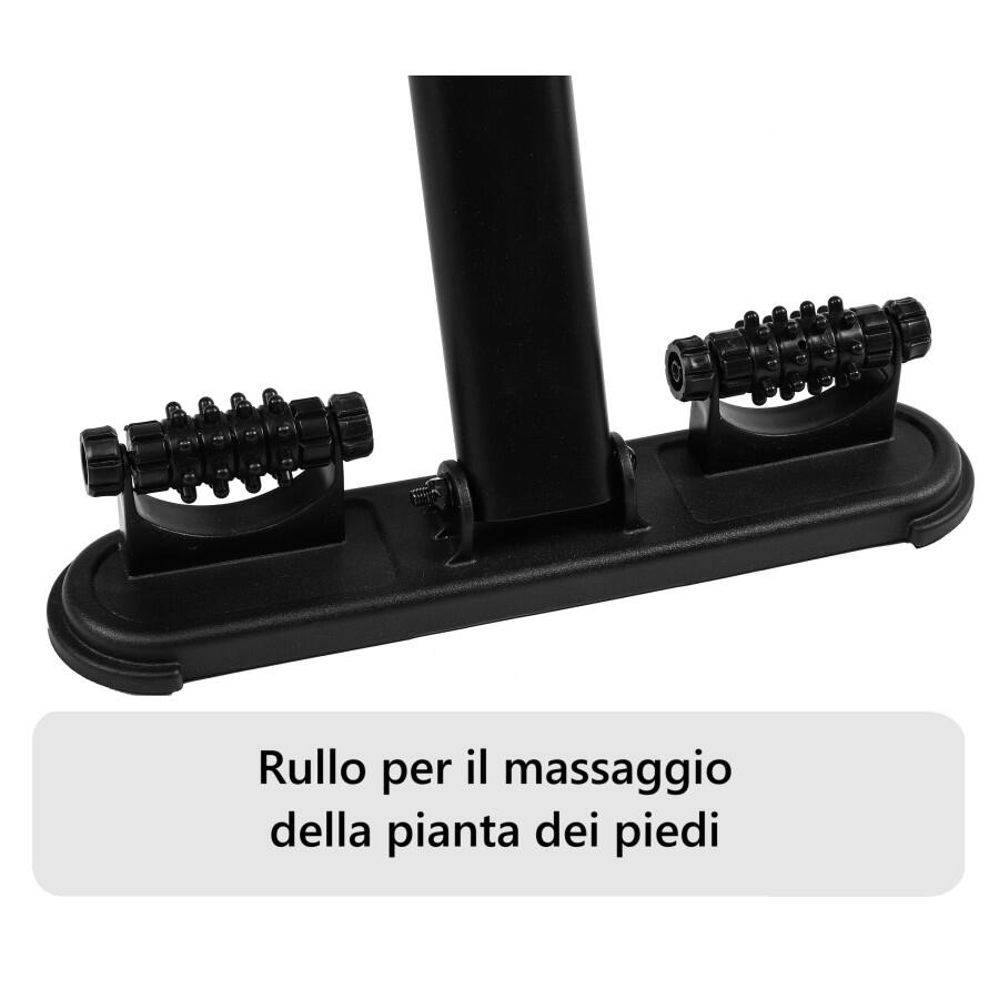 Yelloo - MB201B Bicicletta Cyclette esercizio gambe braccia da seduto fitness 10/13