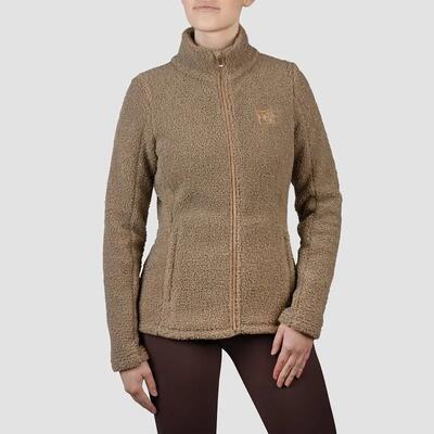 Horka teddy vest francesca - mokka