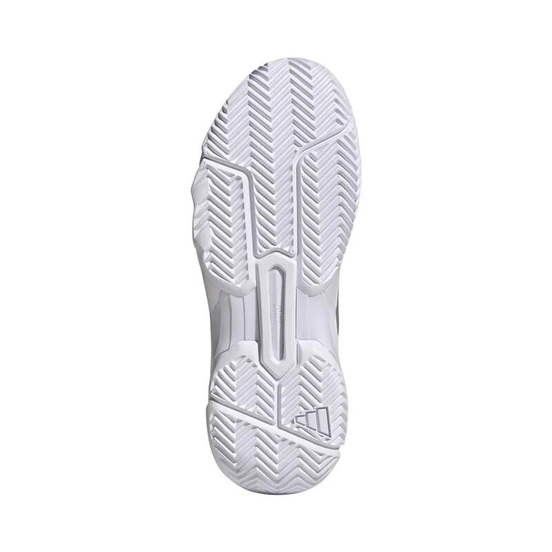Adidas Courtjam Control 3 Blanco/plata Mujer Ki3615