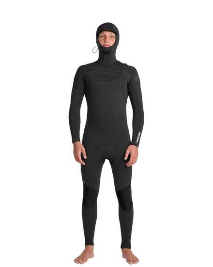 Combinaison de surf à capuche 4/3MM EVERYDAY SESSIONS Noir Homme