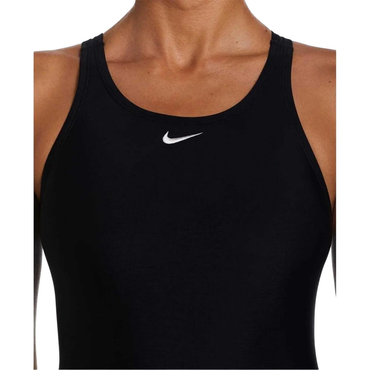 Costume Da Bagno Intero Donna Nike Fastback Nero 4/4