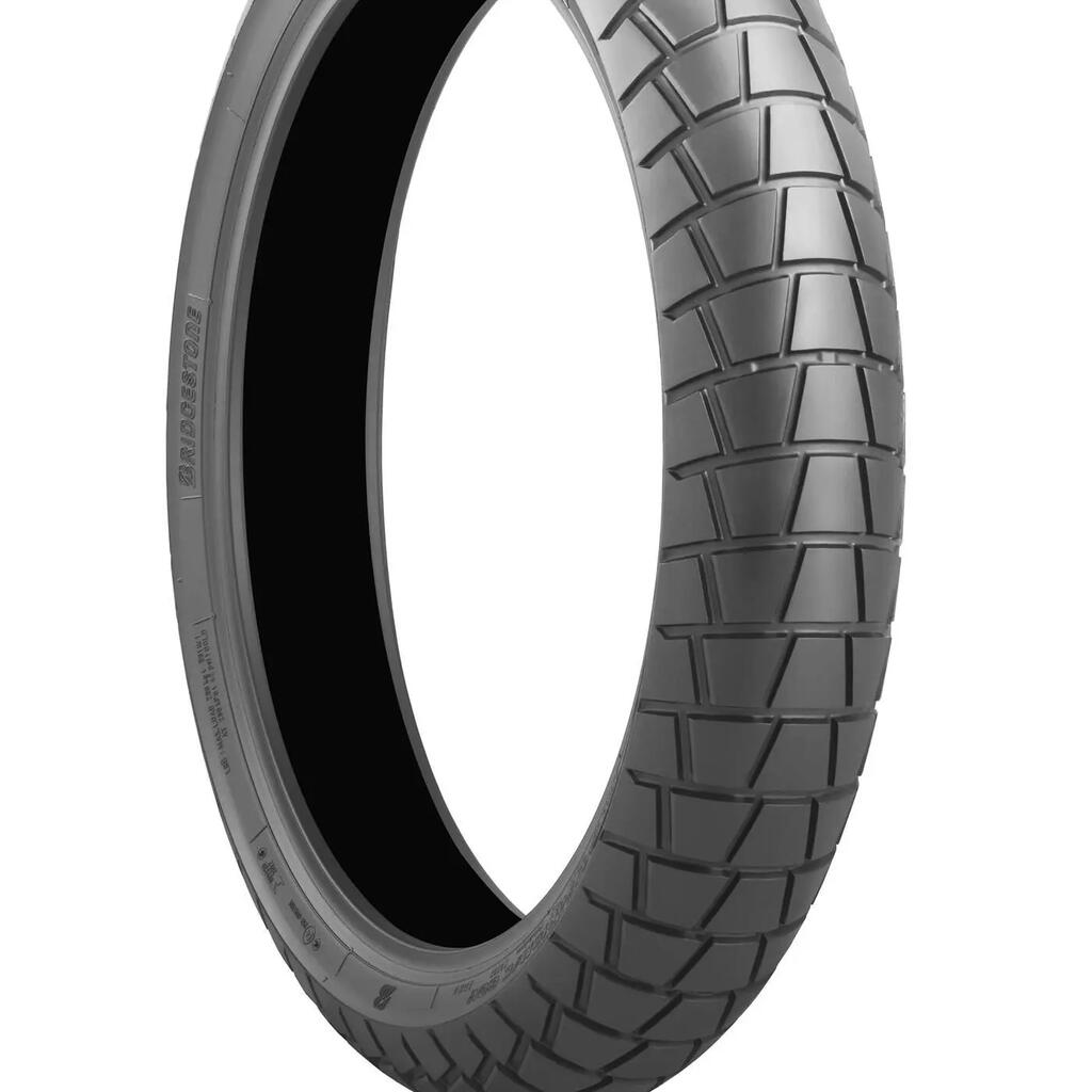 BRIDGESTONE Battlax AT41 Adventure 110/80VR19 All-Terrain Tyre.